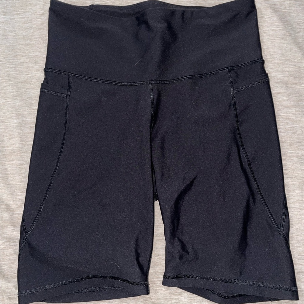 Old Navy Active Powersoft Black Biker Shorts